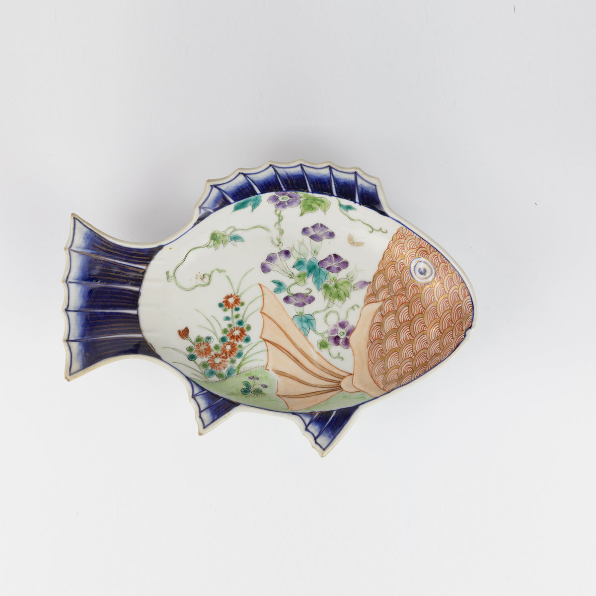 Six Porcelain Fish Plates PetitMusee
