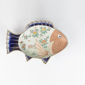 Six Porcelain Fish Plates - PetitMusee