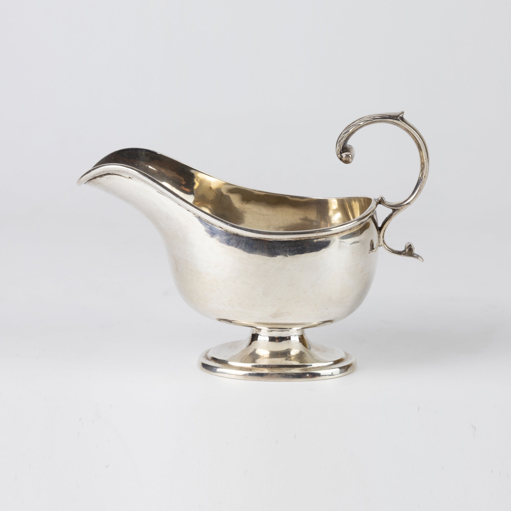 7535 SILVER SAUCE BOAT