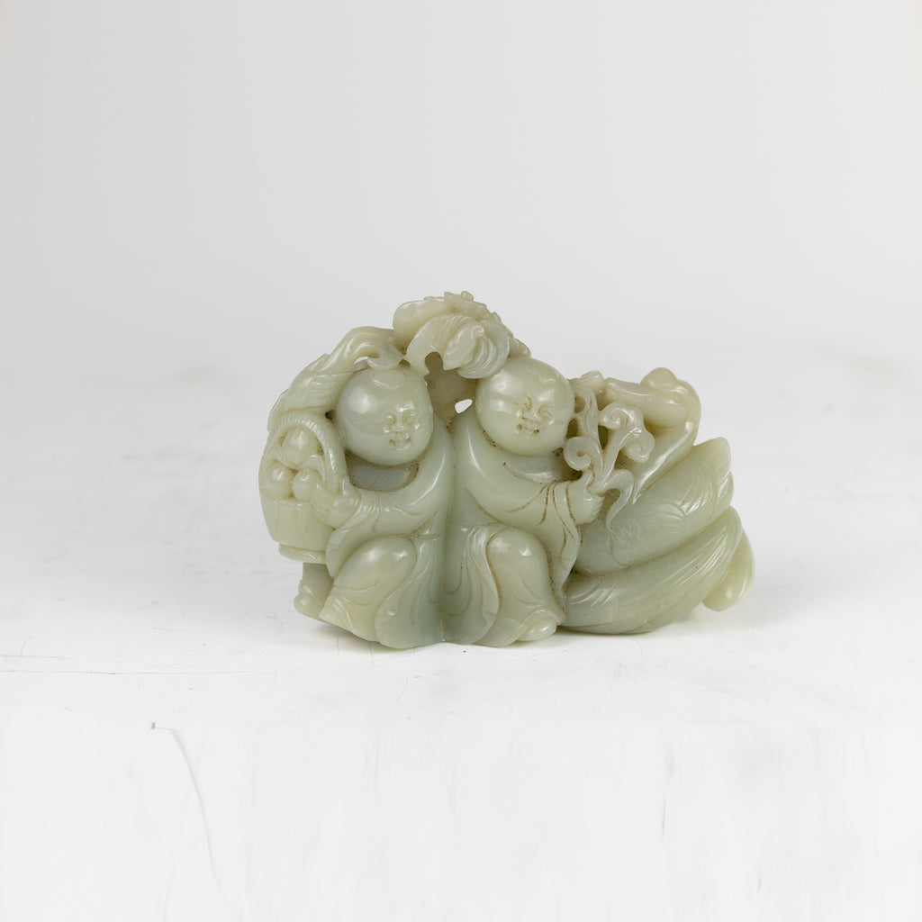 M2328 Celadon Jade Carving