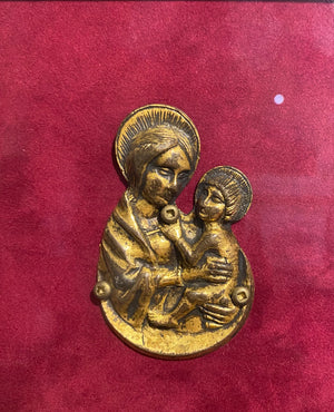 Mother And Child Plaque - PetitMusee