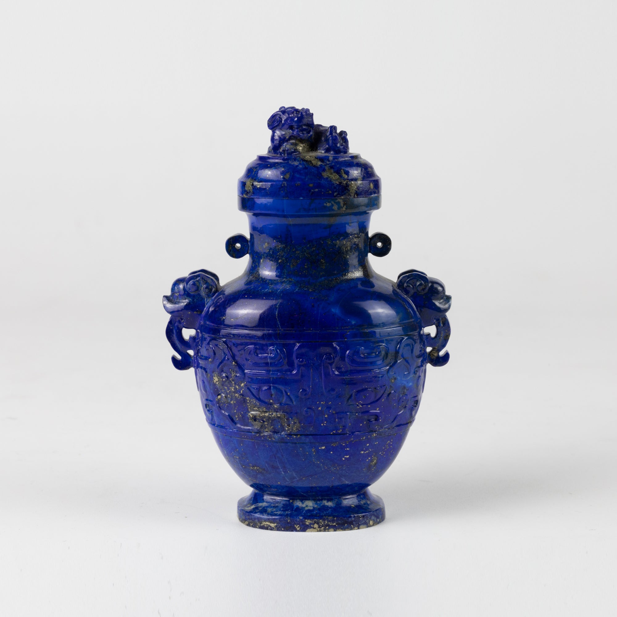 M2322 Lapis Lazuli Vase and Cover